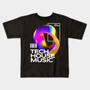 TECH HOUSE  - Y2K object (White) Kids T-Shirt